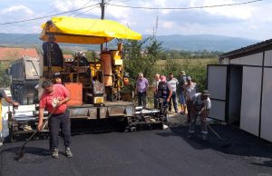 Radovi u naselju Amište u MZ Prekodolce