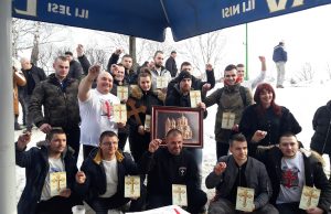 Predrag Jovanović prvi doplivao do Časnog krsta